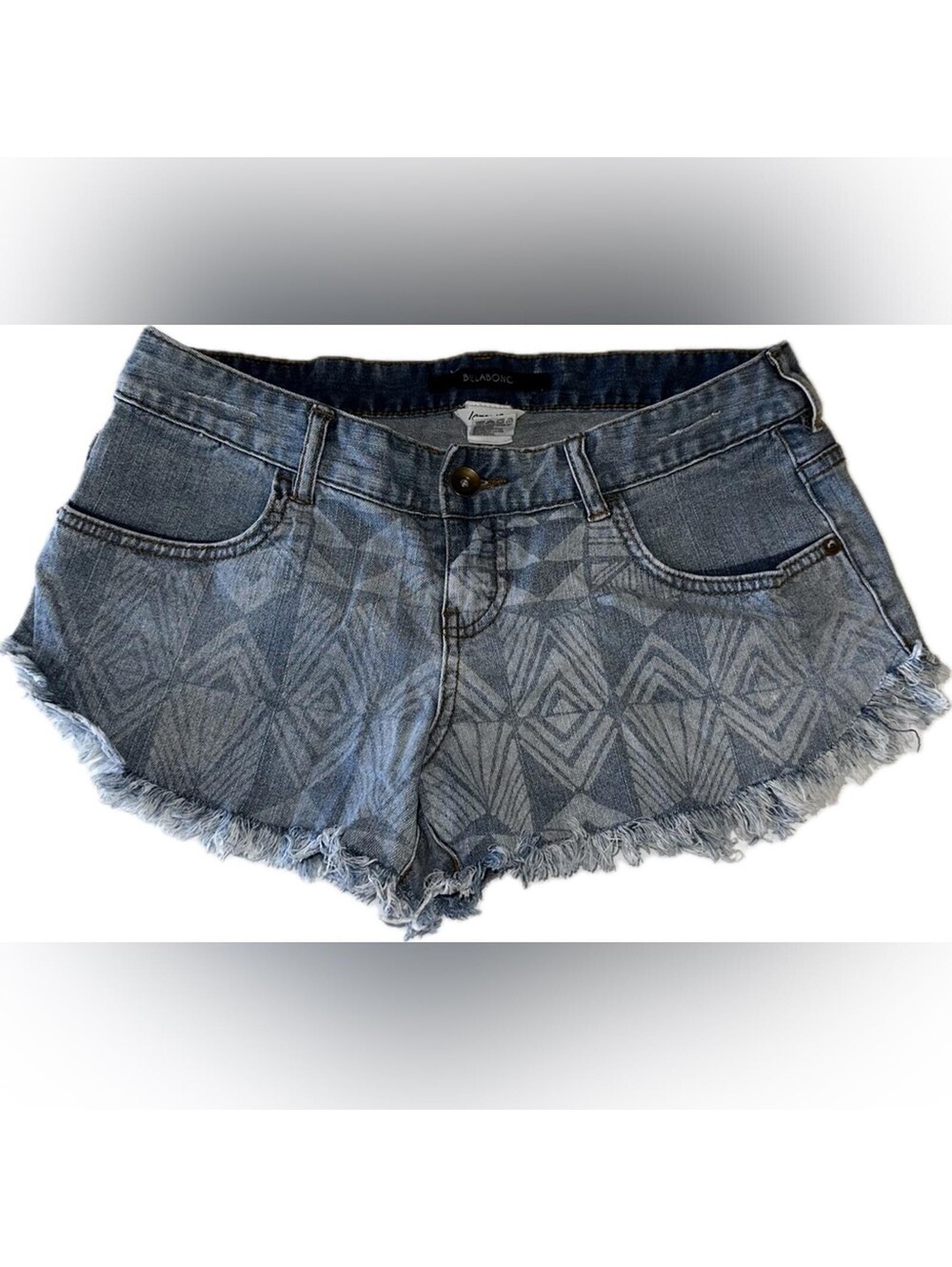 Billabong Gem Cutoff Denim Shorts Size 28 EUC